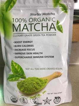 MATCHA ORGANIC GREEN TEA POWDER 1